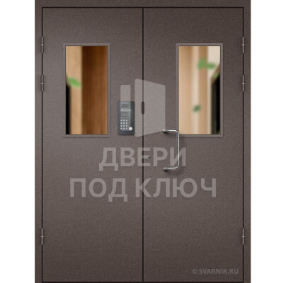 Остекленная дверь в подъезд ДПК-13750