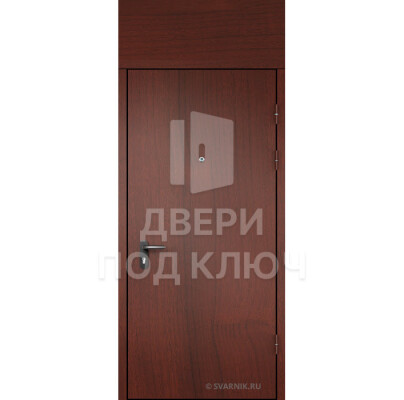 Тамбурная внутренняя дверь с напылением ДПК-14772